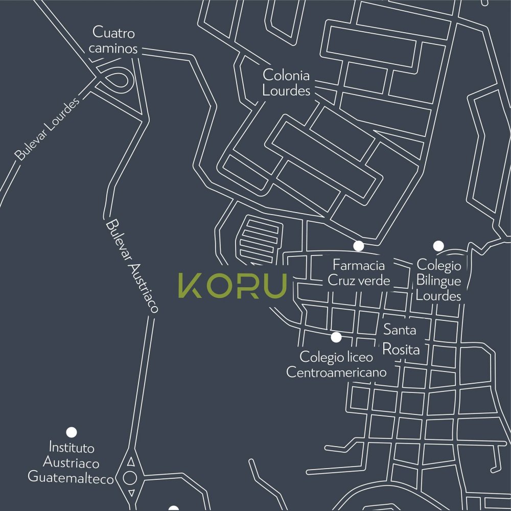 Ubicación de Koru