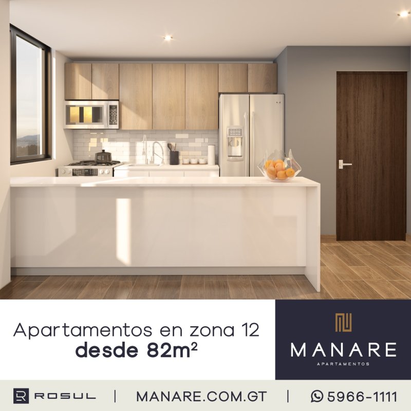 Amenidades en Manare Apartamentos