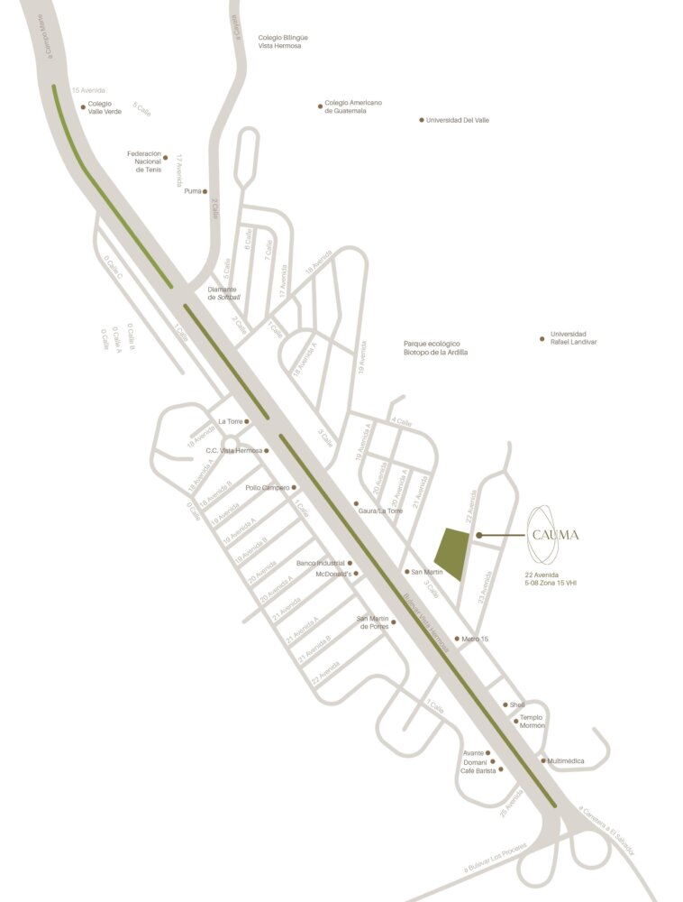 Ubicación de Cauma