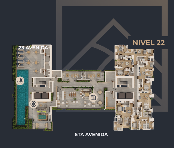 Amenidades en Parque Mariscal