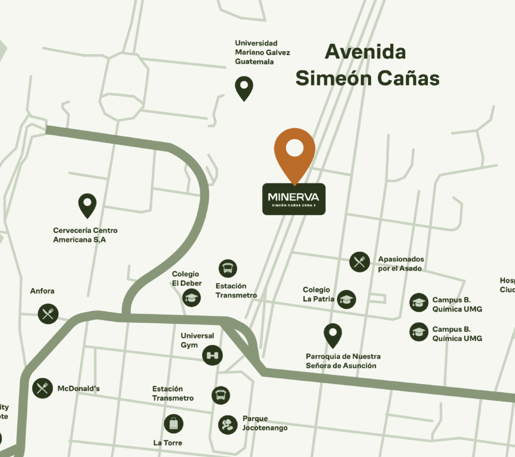 Ubicación de Minerva